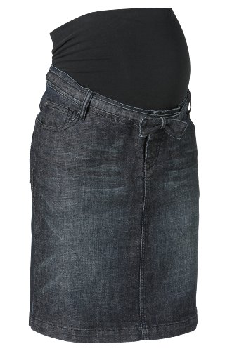 ESPRIT Maternity Damen Umstandsmode Rock X84203, Gr. 40 (40), Blau (darkwash 910) Preisvergleich
