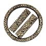 Cheetah Steering Wheel Cover with Shoulder Pad