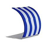 TABRELLA, Tischschirm oder Sonnenschutz f�r Laptop / Notebook bis 15 Zoll, Strandkorb - Design, blau