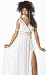 Halloween Outfit Greek Roman Queen Goddess Costume Womens U.S. XL