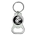 Graphics and More Veteran Marine Corps USMC White on Black Officially Licensed Bottle Cap Opener Keychain Key Ring
