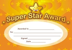 Super Star Certificates: Amazon.co.uk: Office Products