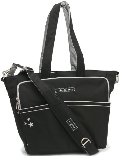 Ju-Ju-Be Be Spicy Diaper Bag, Black/Silver