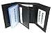 Dangerous Threads Mens Black Leather Wallet Lamb Classic Trifold 731