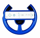 Official Nintendo Wii Comfort Racing Wheel - Blue