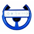 Official Nintendo Wii Comfort Racing Wheel - Blue