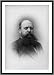 Historic Print (L): [Othniel Charles Marsh, 1831-1899, head and shoulders portrait, facing right. Professor]