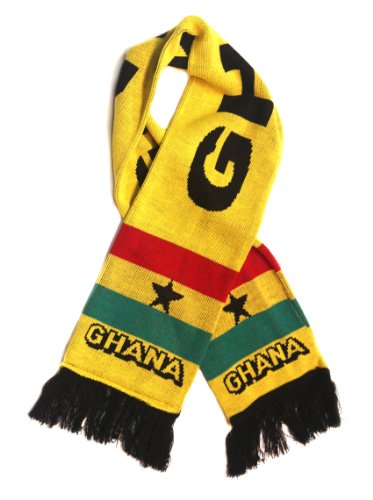 Ghana National Soccer Team - Premium Fan Scarf Ghana National Soccer Team - Premium Fan Scarf