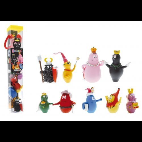 Plastoy Médiéval Barbapapa Figurines Tube