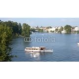 Buy Wallmonkeys Peel and Stick Wall Decals - Berlin K&ouml;penick Ausflugsschiff Auf Der Dahme - 48W x 27H Removable Graphic by WallMonkeys
