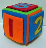 Sesame Street Numbers Colors Shape Learning Cube by Gund