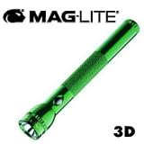 Mag Lite 3x D Battery Green Anodized Maglite Flashlight