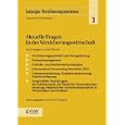 Aktuelle Fragen in der Versicherungswirtschaft: Mit Beitr�gen zu den Themen Versicherungsaufsicht und Deregulierung, Fusionsmanagement, Produkt- und Werbestrategien, ... Autoversicherung, Ausgew�hlte Marktfragen