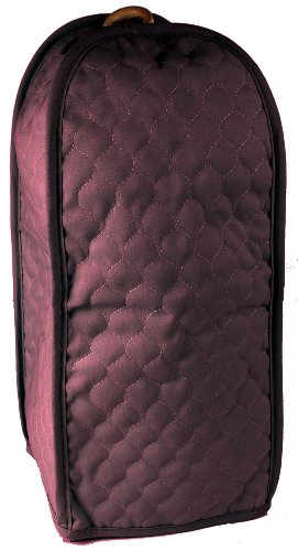 Quilted Burgundy Blender Appliance Cover