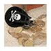 One Dozen (12) Pirate Drawstring Bags with Gold Coins