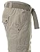URBANCREWS Mens Hipster Hip Hop Casual Cargo Shorts