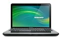 Lenovo G550 39,6 cm (15,6 Zoll) Notebook (Intel Pentium T4400, 2,2GHz, 1GB RAM, 320GB HDD, Intel GMA 4500, Win7 HP, DVD) schwarz