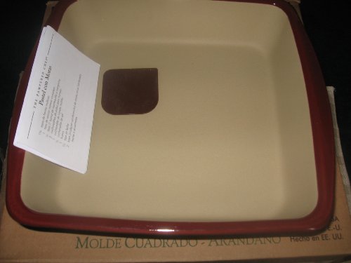 The Pampered Chef New Traditions Square Stoneware Baker