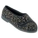 GBS Nola Extra Wide Fit Ladies Slipper / Womens Slippers