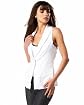 French Terry Long Button Vest Product Image