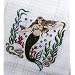 Nautical Beach Coral Ocean Mermaid Kitchen Towel