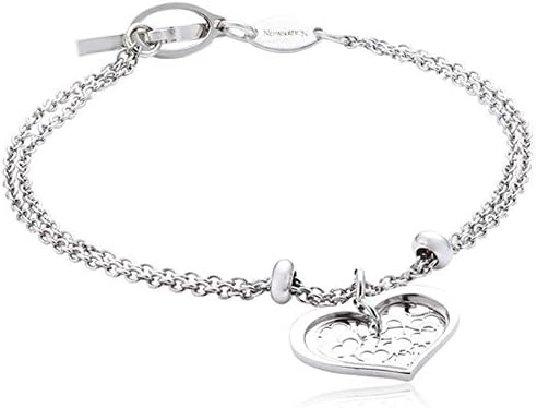 Nomination Sterling Silver Romantica Heart Toggle Bracelet 7.5 inches