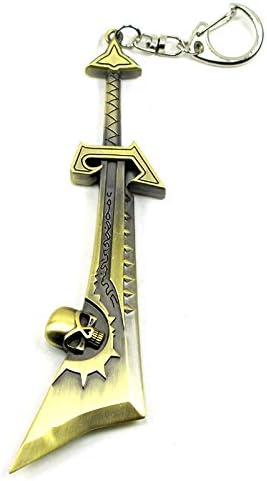Hairai World of Warcraft Ashbringer Weapon Keychain WOW Key Pendant