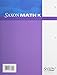 Saxon Math K: Workbooks