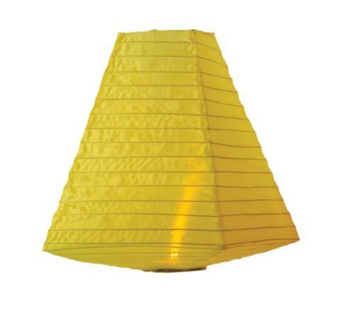 GKI Bethlehem Lighting 11 Lantern Battery-Operated LED Mini Light 14-Inch Hang or Tabletop Trapezoid, Yellow