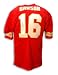 Autographed Len Dawson Kansas City Chiefs Throwback Red Jersey Inscribed Hof 87