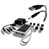 Accessory Power External Rechargeable Battery SOLAR POWER PAK! Back-Up Rechargeable Power Pack using AC, USB, or SOLAR for Kindle 2nd Gen., Kindle DX and other Micro USB Devices ***Includes Lens Cleaning Kit***