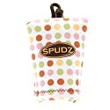 Spudz SPFD20-B16 10x10 Micro Fibre Lens Cloth In Pouch -Polka Dot