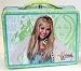 DISNEY HANNAH MONTANA EMBOSSED METAL LUNCHBOX #1