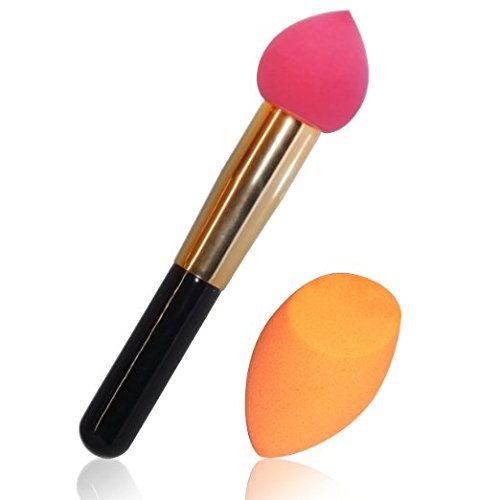 Beauty Sponge Blender-Latex Free-Foundation Sponge applicator-Set of 2 Blender Sponges-Professional Results. Tips and Tricks Instructions Included. Make up artist favorite makeup applicators. Beauty Sponge Blender-Latex Free-Foundation Sponge applicator-Set of 2 Blender Sponges-Professional Results. Tips and Tricks Instructions Included. Make up artist favorite makeup applicators.
