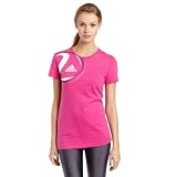 adidas Women's WC Spin Tee (Intense Pink, Medium)