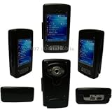Cingular 8525 HTC Tytn Hermes Armor Metal Case Shell - Jet Black