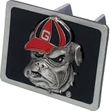 Georgia Bulldogs 3-D Logo Trailer Hitch Cover - NCAA College Athletics Fan Shop Sports Team Merchandise