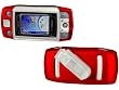 PREMIUM RED RUBBERIZED COATED PROGUARD HARD CASE COVER (With Optional Removable Belt Clip) for SIDEKICK ID - RETAIL PACKAGING