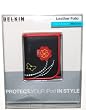 Belkin iPod nano 3rd Generation Video, Leather Folio - Black and Red with Flower.  Fits 4GB / 8GB (1 Case)