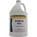 Flo-Kem 1293 Shield All Silicone Protectant and Cleaner with Lemon Scent, 1 Gallon Bottle, Milky
