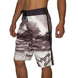 Billabong Mens Skate & Surf Boardshort - Brown & White