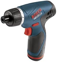Bosch PS20-2 Litheon 10.8-Volt Lithium-Ion Pocket Driver with 2 Batteries