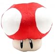 Nintendo Super Mario Bros.: Mushroom 8" Plush Doll (RED)