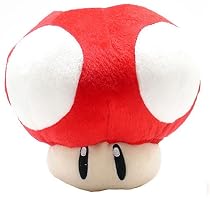 Super Mario Brothers: Red Mushroom 6 Inch Plush Doll