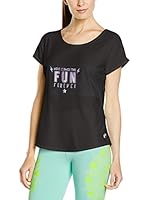 GAROTAS Camiseta Manga Corta 4867 (Negro)