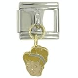 Pugster Dangle Cinderella Italian Charm