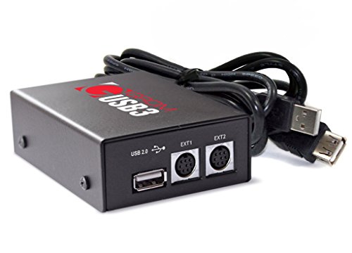 GROM Audio BMWSU3 adapter for Select* BMW Mini USB Android iPod iPhone; Bluetooth AUX capable interface-behind the radio