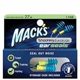 Mack's Ear Seals Ear Plugs with Detachable Cord - 1 Pair Box