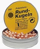 H&N Round Lead Ball Copper-coated (6.35 mm)