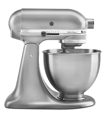 New Made USA Kitchenaid Ultra Power Ksm95cu 10speed Stand Mixer 4.5-quart Silver Gift for Your Family